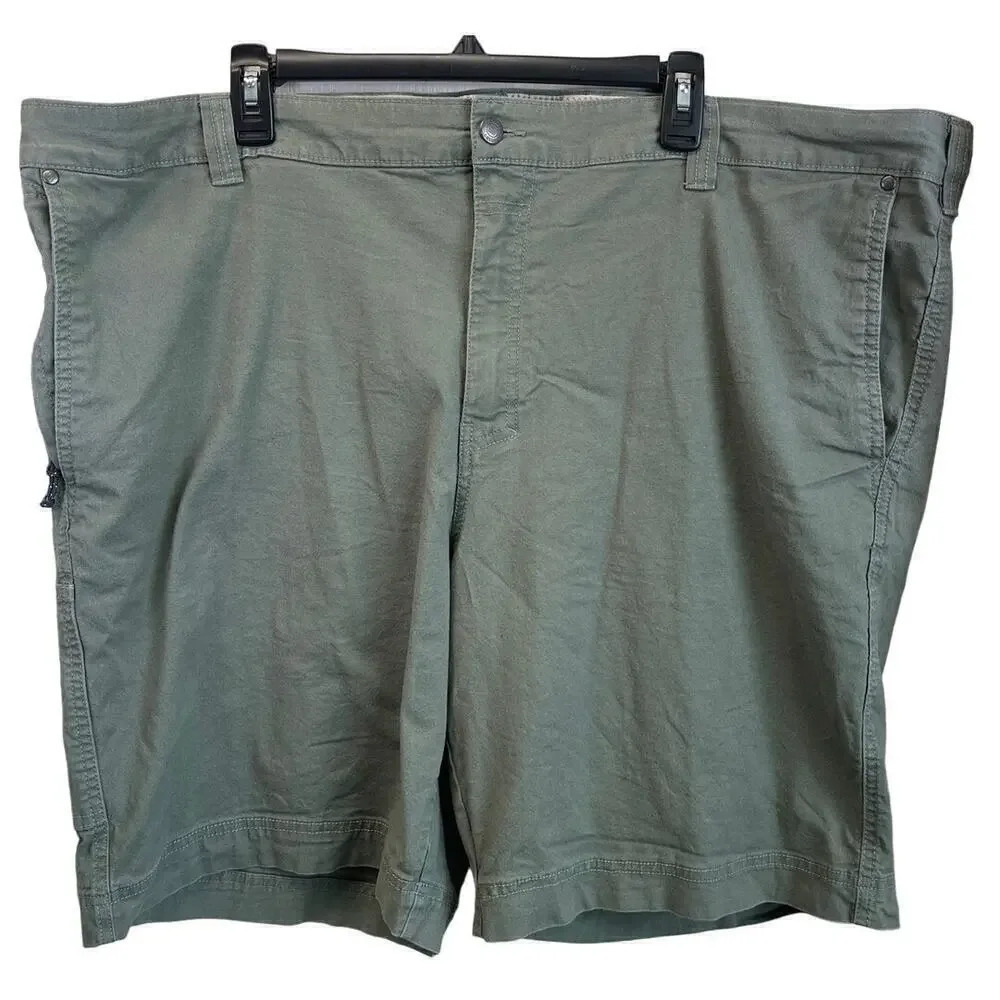 Columbia Mens Size 48 Pale Light Green Regular Fit Shorts